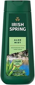 Irish Spring Aloe Vera Body Wash for Men - 18 fluid ounce (6 Pack)