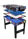 IFOYO 4 in 1 Multi Game Table for Kids, 31.5 Inch Steady Combo Game Table, Soccer Foosball Table, Air Hockey Table, Pool Table, Table Tennis Table