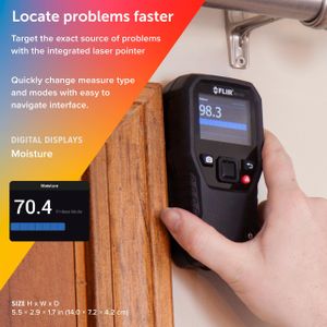 Flir MR160 Moisture Meter – Infrared Guided Measurement Tool