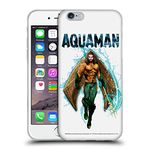 Head Case Designs Officially Licensed Aquaman Movie Trident of Atlan 2 Graphics Soft Gel Case Compatible With Apple iPhone 6 / iPhone 6s