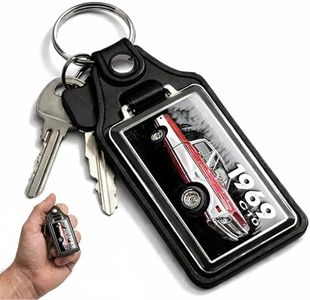 Brotherhood Car Key Chain for C10 - Classic Models Keychain for Men and Women Gift Key Ring - Red - 1969-1970