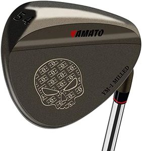 Yamato Golf Wedge Set or Individual Golf Wedges 50/52/54/56/58/60 Golf Gap Wedge Sets Sand Wedge|Lob Wedge Golf Clubs for Men & Women Milled Face for High Spin