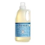 Mrs. Meyer's Clean Day Liquid Laundry Detergent, Cruelty Free and Biodegradable Laundry Soap Infused with Essential Oils, Rain Water Scent, 1800 ml Bottle (64 Loads)