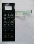Able CE1041DFB/2 Microwave Oven Membrane Touch Keypad, Black