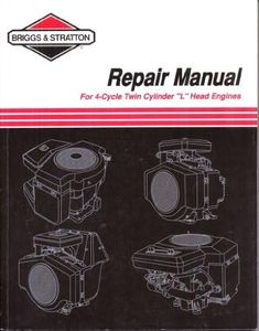 Briggs & Stratton Repair Manual For Single Cylinder 4-Cycle Engines