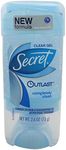 Secret Outlast Antiperspirant And Deodorant Clear Gel, Completely Clean, 2.7 Oz