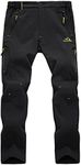 EKLENTSON Men's Warm Ski Trousers W