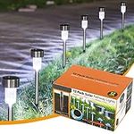 Orgrul Garden Solar Lights for Outdoor, 12 Pack with Upgraded Solar Panel, Stake Lights for Walkway, Patio, Yard, Lawn, Driveway, IP65 Waterproof…