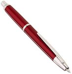 Pilot Fountain Pen Capless Decimo, Red Body, M-Nib (FCT-15SR-R-M)