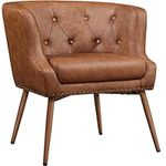 Yaheetech Modern Accent Chair, PU L