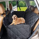 Royal Pets Cart Dog car seat Cover for All Pets|Scratchproof|Waterproof|Machine & Hand Washable- (Black) 49"x59", TPU, Cotton