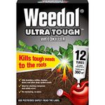 Weedol Ultra Tough Weed Killer Liquid Concentrate, 12 Tubes