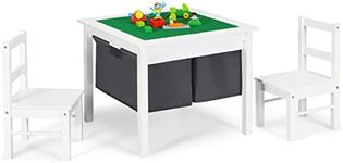 HONEY JOY 2-in-1 Kids Activity Tabl