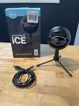 Blue Snowball iCE USB Mic for Recording & Streaming on PC & Mac Black Ice ltEd.