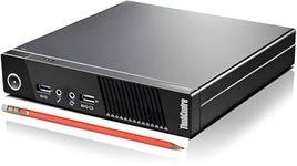TECHSUPPORT Think Centre M-93 Desktop Tiny Pc (Córe i3-4Th Gᥱn,4 Gb Ddr3 Ram,128 Gb Ssd,WiFi,Windows 11 pro,Ms Office, Hd Graphics,USB,Dp) Black || 1 Year On-Site Warranty