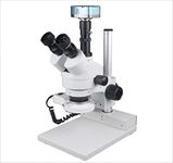 Radical 165mm 3-90x Zoom Stereo LED Digital Microscope w 3Mp USB Camera & Measuring Software