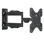 14 32 40 42" LED TV Wall Mount Bracket |Corner Mount Swivel and tilt Strong Heavy Duty for LCD & Plasma Also (Full Motion 14-42 Inches)