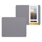 KING MOUNTAIN Canvas Repair Patch 9 x11 Inch 2 Pcs Self-Adhesive Waterproof Fabric Patch for Sofas, Tents, Furniture,Tote Bags, Car Seats.(Grey)