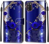 Mo-Beauty Compatible with Samsung Galaxy A02S/M02S/F02S Case, PU Leather Flip Wallet Phone Stand Shockproof Cases Cover with 2 Slot Card Holder and Magnetic Closure Phone Covers (Butterfly 1)