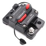 30 Amp Automotive Marine Circuit Breaker with Manual Reset Surface-Mount for Trolling Boat Motor Battery Thermal 12V-48V DC Waterproof