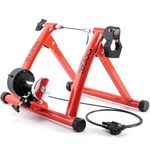 CXWXC Bike Trainer Stationary Magnetic Exercise Bicycle Stand for Indoor Riding Portable with Noise Reduction Technology