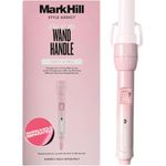 Mark Hill Pick 'N' Mix Curling Wand Handle - Barrel Not Included - 3 Metre Cable Length - Pink