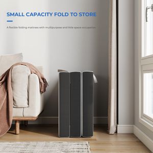 Vesgantti Folding Mattress, Small Single – Portable Guest Bed