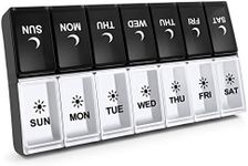 7 Day Pill Organizer 2 Times a Day,