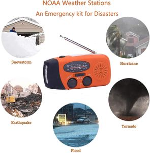 Solarbaby Wind Up Emergency Radio – Hand Crank Portable Weather Alert