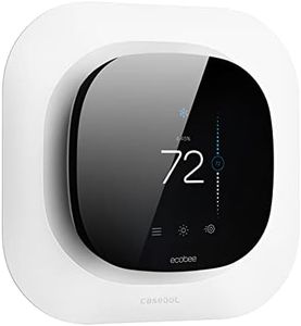 CaseBot Wall Plate for New 2022 Ecobee Smart Thermostat Premium & 2022 Ecobee Smart Thermostat Enhanced, Practical and Stylish Trim Kit Bracket Mount Cover, Easy Installation, White