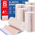 AZEN Premium 6 Pack Elastic Bandage