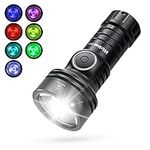 Wurkkos TS11 LED Torch Super Bright, High Lumens Flashlight with SFT40 LED, Max Throw 616M Outdoor Torches USB C Rechargeable Mini Flash Light with Anduril 2.0 UI, Suitable for indoor and Outdoor work