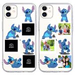 nurkorki Personalization Multiple Pictures Customized Phone Case for iPhone 6 Plus Case 5.5",Cute Anime Cartoon Photo Custom Case Soft TPU Funda for Family Friend Couple for iPhone 6 Plus Clear