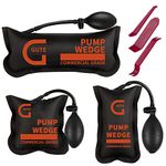 Gute Car Air Wedge Pump Up Bag,Air Wedge Pump Alignment Tool,Installation Auto Repair Inflatable Shim Cushioned Powerful Hand Tools,Hand Precise Alignment and Leveling for Home Use (3 Pack)