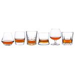 Libbey Craft Spirits Assorted Drinkware Glasses, Set of 6