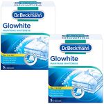 Dr Beckmann Glowhite Fabric Whitener with Stain Remover, 40 g 10 Count (Pack of 2)