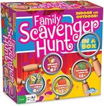 Family Scavenger Hunt in A Box - Updated Version, Outset Media, Indoor & Outdoor Game for Children & Families, Search for Objects On Your Cards, 2+ Players, Kids & Adults Ages 6+