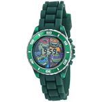 Nickelodeon Teenage Mutant Ninja Turtles Kids Digital LCD Flashing Watch, Green (TMN4584AC)