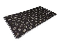 ATTILIO Bio Magnetic Mattress Topper/Pad | 240 GSM Knitted Jacquard Fabric Maroon Mattress Pad (Queen)