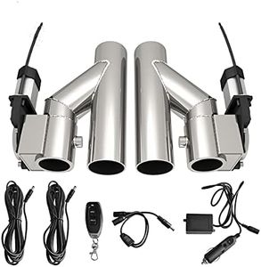 SPELAB 3.0 Inch Stainless Steel Dual Exhaust Pipe Kit