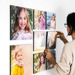 Storyboards Custom Canvas Photo Prints with Your Photos – Peel and Stick No Damage Custom canvas prints with your photos – Personalized Canvas Prints - Gallery Wall Photo Tiles (12 Boards)