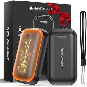 Hand Warmers Rechargeable, Magnetic Hand Warmers 2 Pack, 3s Fast Heating, Gloves Fitting, 3000mAh×2 Electric Handwarmer, Portable Pocket Heater, Golf, Outdoor Sports in Weather, Gifts for Women Men