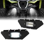 A & UTV PRO Front Bumper Cover Lights LED Fascia Lights for Yamaha RMAX 1000 2021-2024，Front Auxiliary Spot Accent Lights DRL Lamps for Yamaha Wolverine RMAX 2 1000 / RMAX 4 1000 Accessories