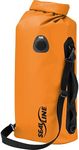 SealLine Discovery Deck Waterproof Dry Bag with PurgeAir, Orange, 20-Liter