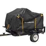 NEVERLAND Waterproof ATV Cover Windproof Trailerable ATV Cover 300D Oxford Heavy Duty Trailer 4 Wheeler Cover for All Weather Outdoor Indoor Protection Polaris Sportsman Can-Am Yamaha,XL