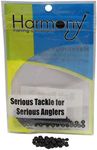 Bait Pegs (100 Pack) - Rubber pegs for pegging soft plastic fishing lures to hooks jigs chatterbaits etc [Select Size] (Size 2)