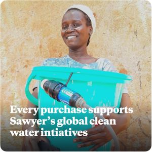 Sawyer Mini Water Filter – Portable Blue Filtration System