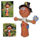 Ceramic garden decoration - "Boy Scarecrow"