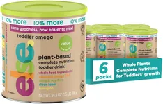 Else Omega Value Complete & Balanced Toddler Formula (12-36m) with Omega 3&6 for Brain Development,Plant-Based,Dairy Alternative,24.3 Oz, 6 Pack