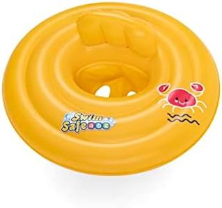 Bestway Swimming Float Inflatable for Infants | Round 3-Ring Inflatable Baby Boat Float for Toddlers Boys and Girls, Ages 0-12 Months